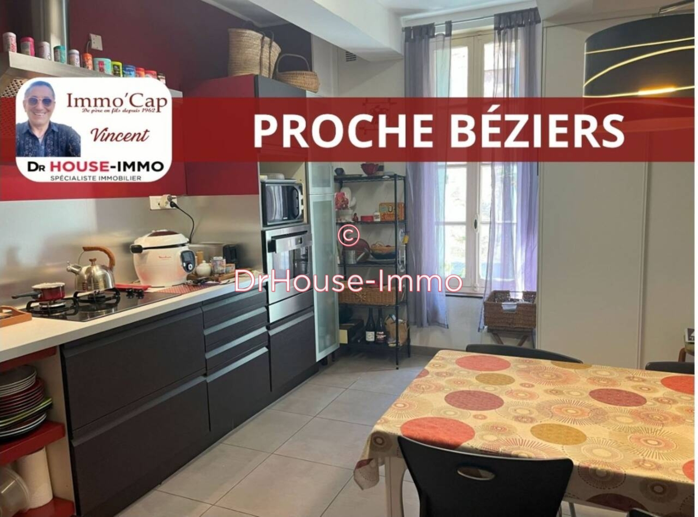 Maison 6 pièces de 157 m² - Portiragnes (34420)