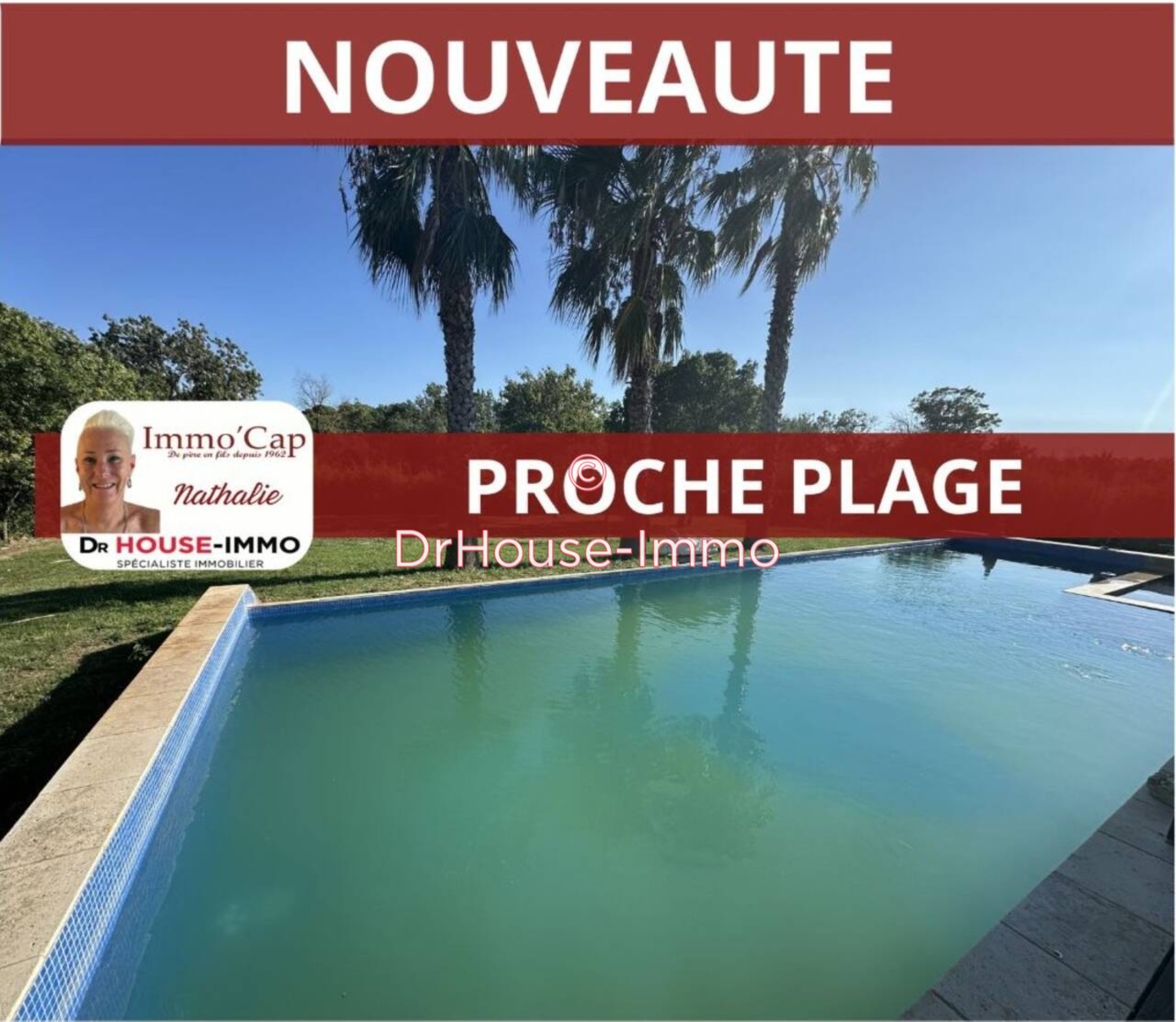 Maison 7 pièces de 230 m² - Le Grau d'Agde (34300)