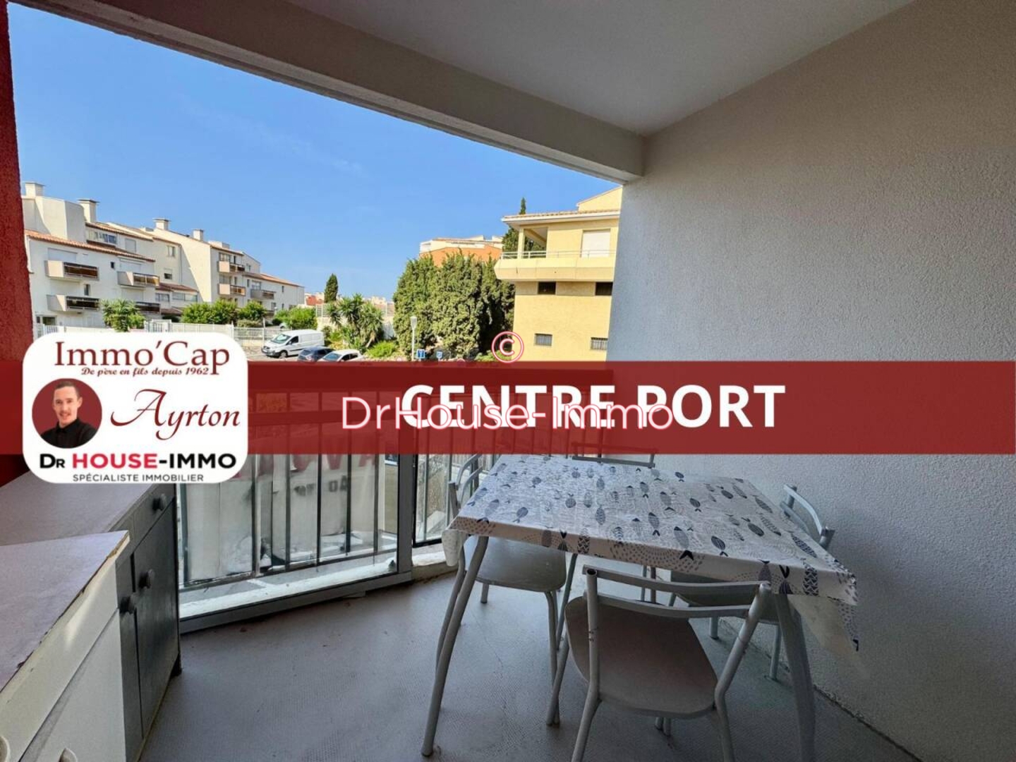 Appartement 2 pièces de 24 m² - Cap d'Agde (34300)