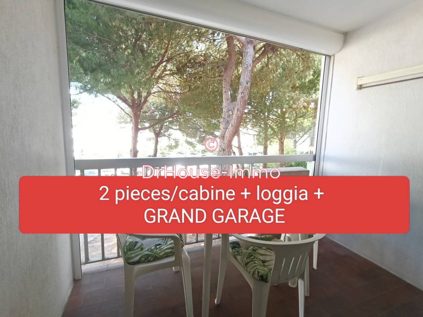 Appartement 2 pièces de 33 m² - Le Grau-du-Roi (30240)