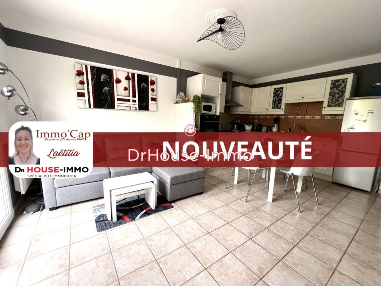 Maison 3 pièces de 60 m² - Agde (34300)
