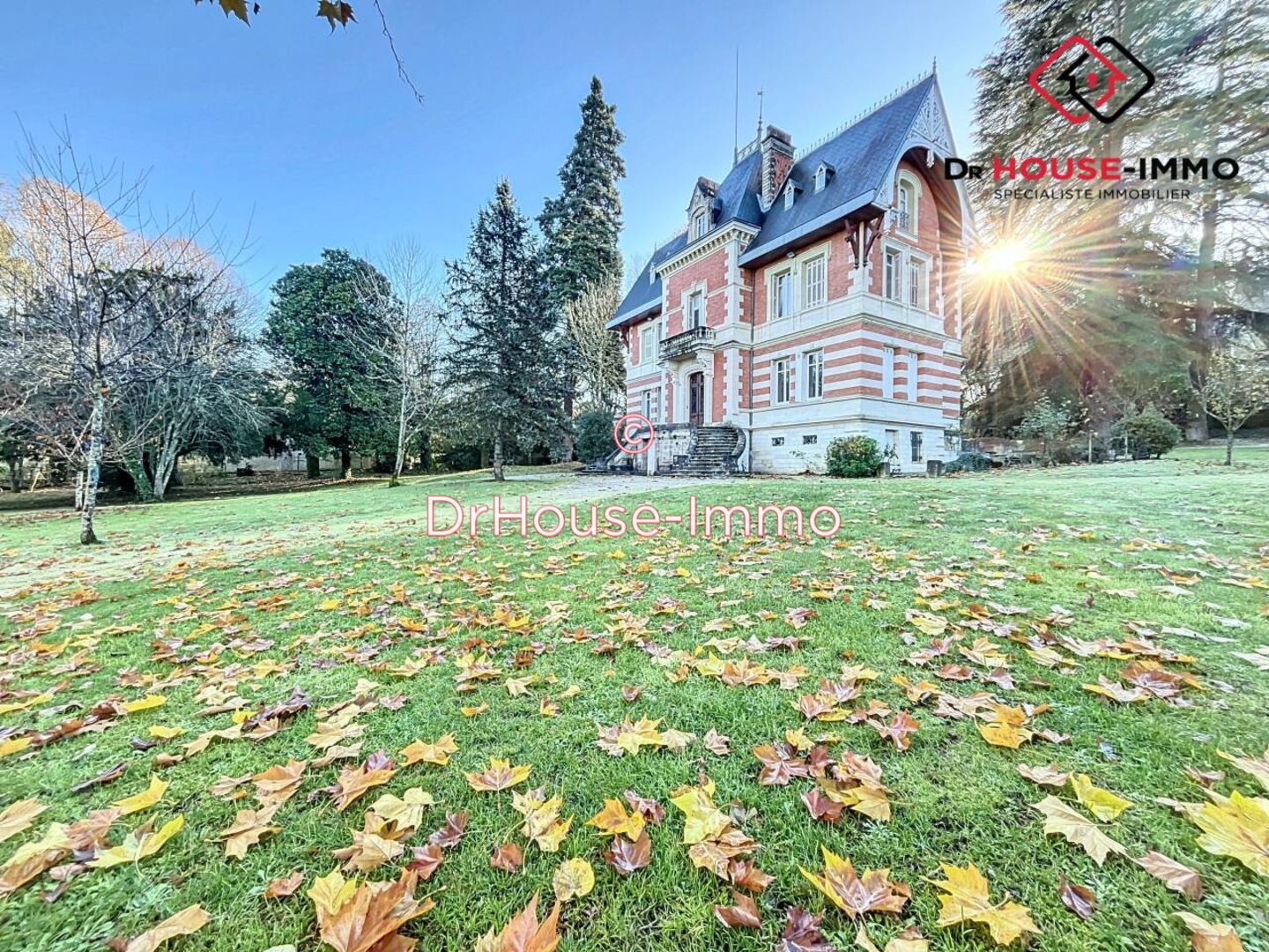 Hôtel particulier 16 pièces de 450 m² - Marsac-sur-l'Isle (24430)