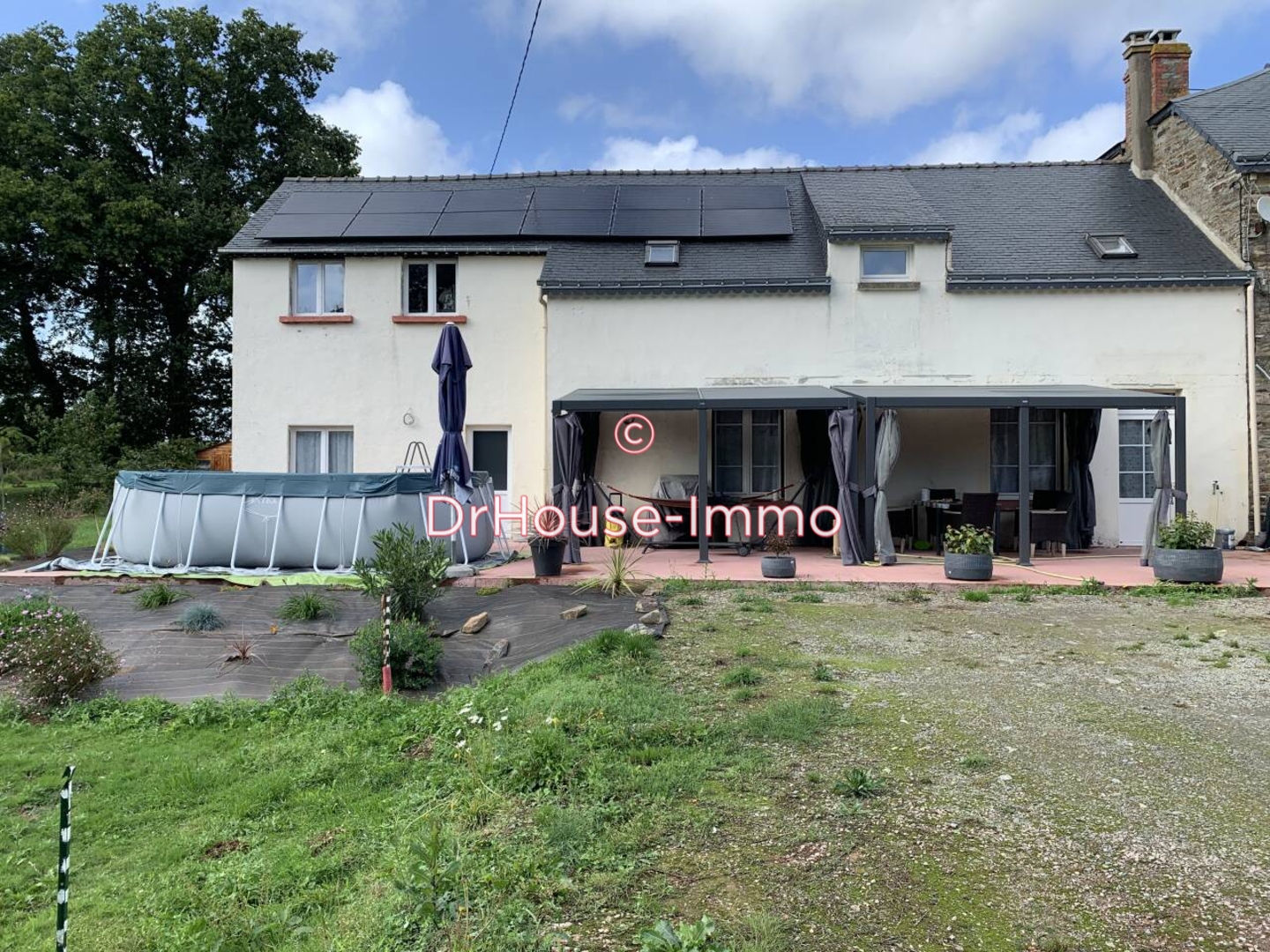 Maison 5 pièces de 144 m² - Saint-Malo-des-Trois-Fontaines (56490)