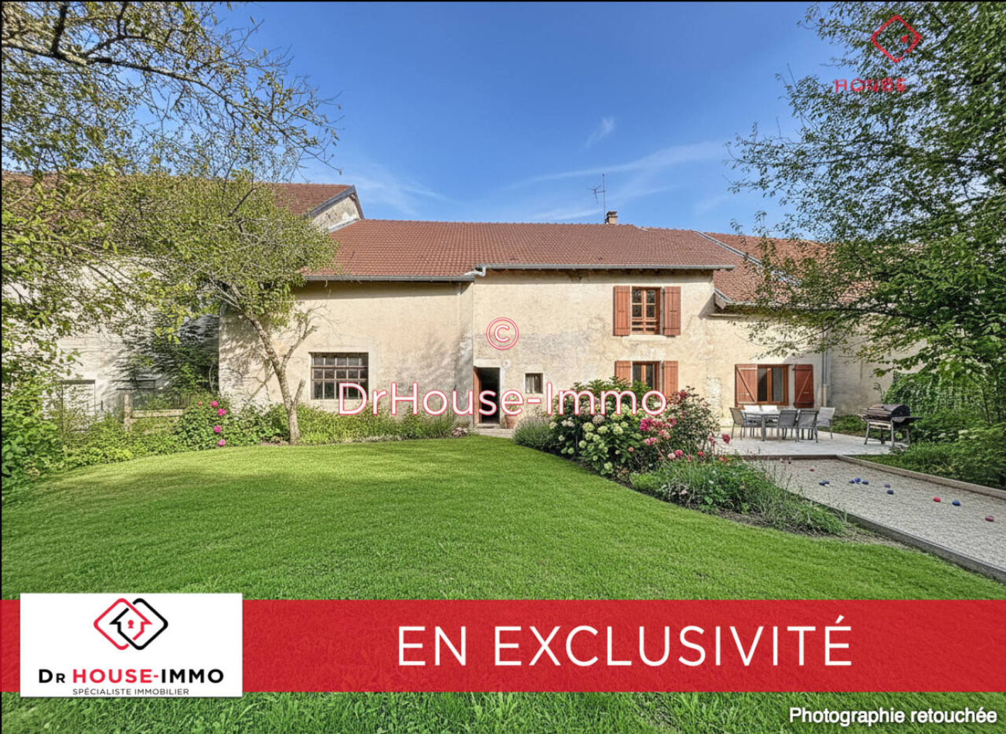 Maison 4 pièces de 94 m² - Poids-de-Fiole (39570)