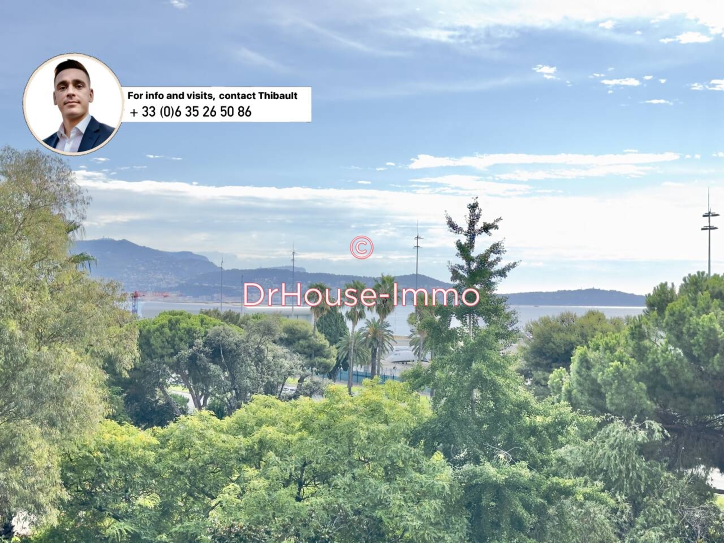 Appartement 2 pièces de 48 m² - Nice (06200)