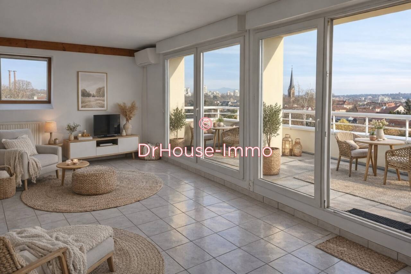 Appartement 5 pièces de 142 m² - Mulhouse (68200)