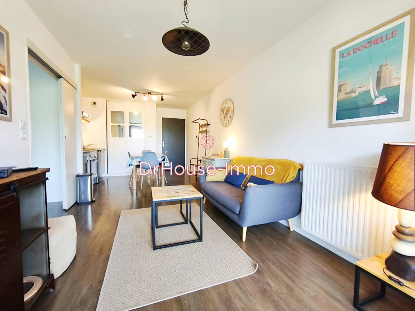 Appartement 2 pièces de 38 m² - La Rochelle (17000)