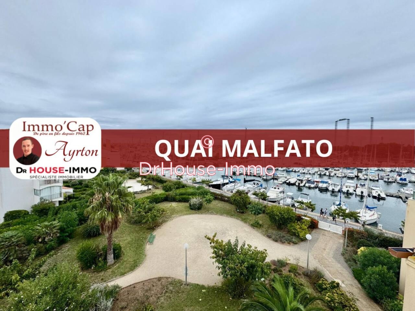 Appartement 3 pièces de 55 m² - Cap d'Agde (34300)