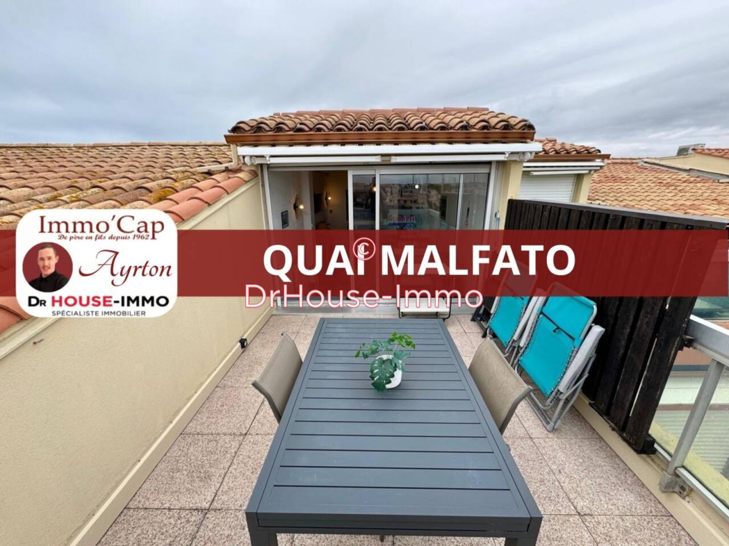 Appartement 3 pièces de 55 m² - Cap d'Agde (34300)