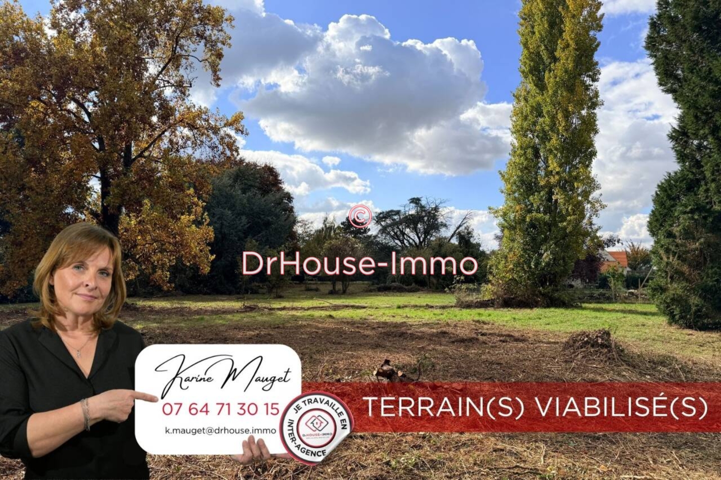 Terrain de 443 m² - Lumigny-Nesles-Ormeaux (77540)