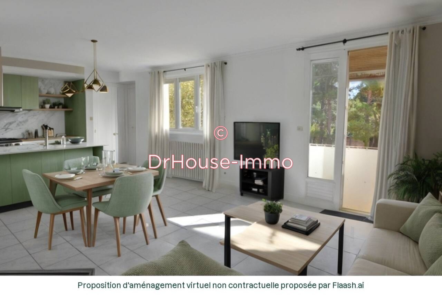 Appartement 4 pièces de 67 m² - Marseille (13012)