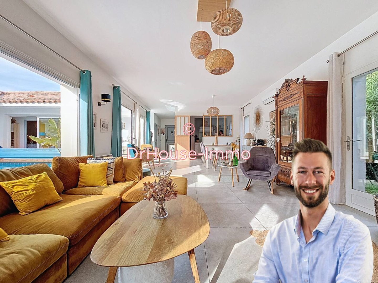 Maison 6 pièces de 136 m² - Saint-Laurent-de-la-Salanque (66250)