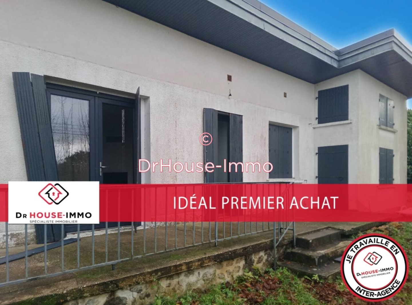 Maison 6 pièces de 133 m² - La Chapelle-Saint-Géraud (19430)