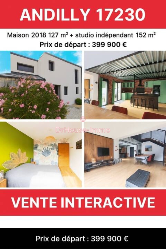 Maison 5 pièces de 152 m² - Andilly (17230)