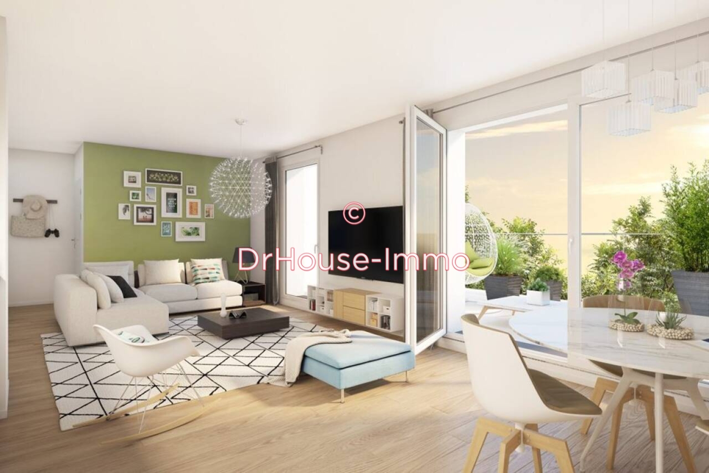 Appartement 5 pièces de 100 m² - Les Lilas (93260)