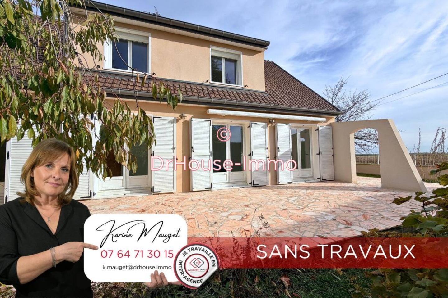 Maison 6 pièces de 160 m² - Lumigny-Nesles-Ormeaux (77540)