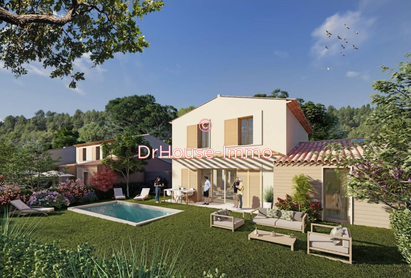 Maison 5 pièces de 156 m² - Aix-en-Provence (13100)