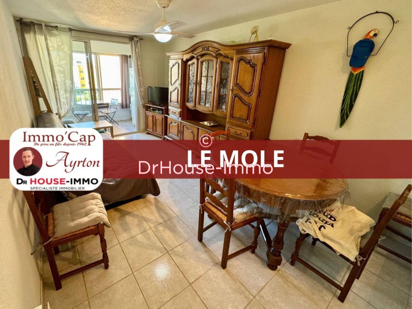 Appartement 2 pièces de 42 m² - Cap d'Agde (34300)