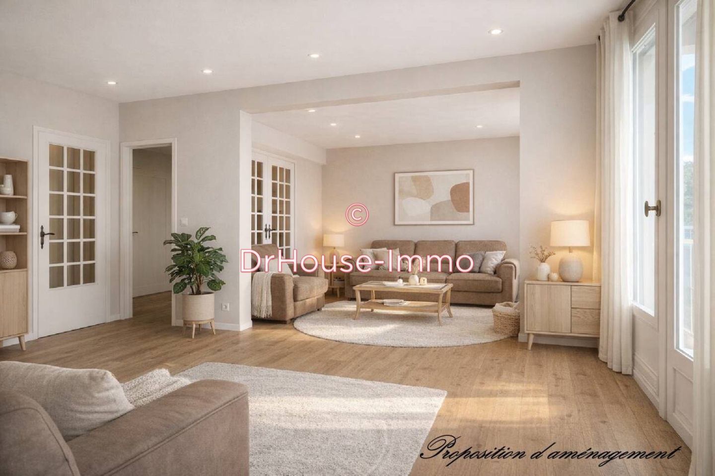 Appartement 4 pièces de 79 m² - Firminy (42700)