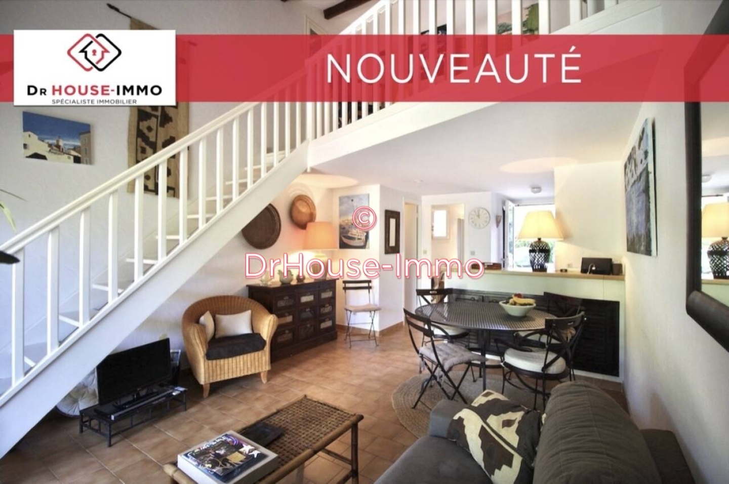 Appartement 2 pièces de 44 m² - Cavalaire-sur-Mer (83240)