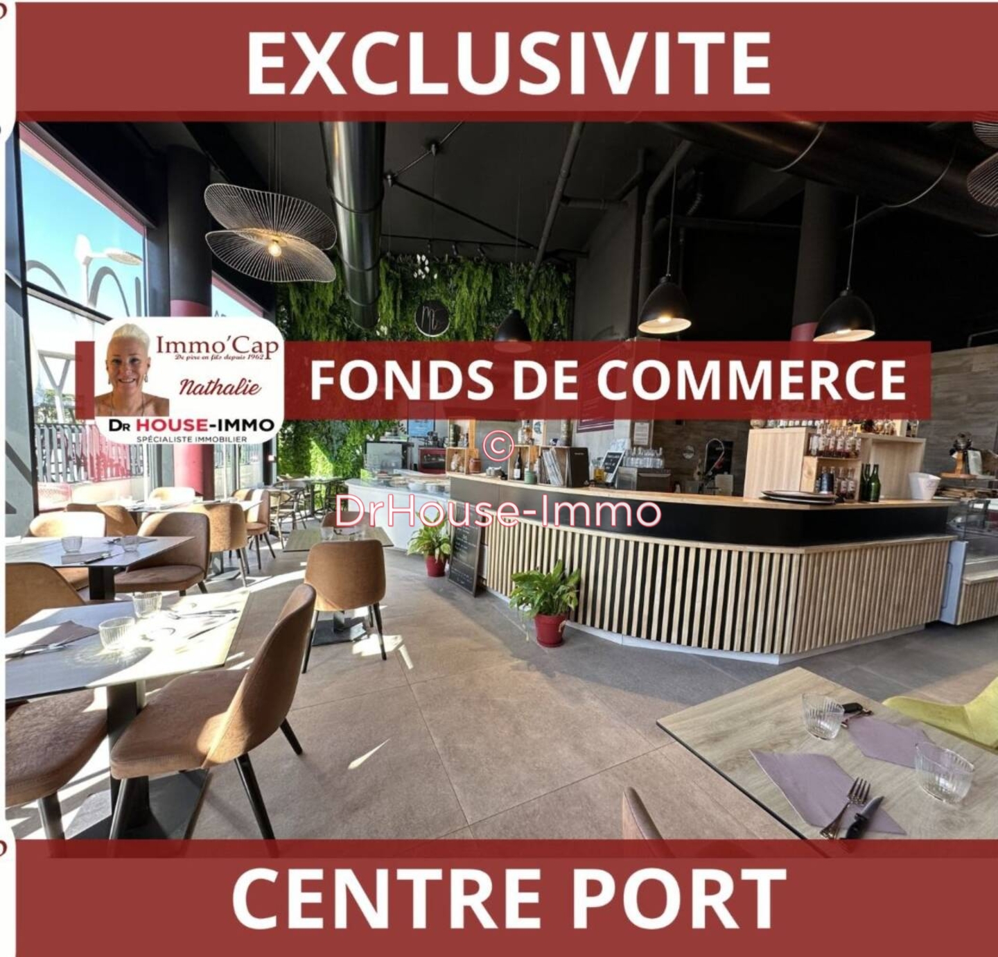 Commerce de 115 m² - Cap d'Agde (34300)