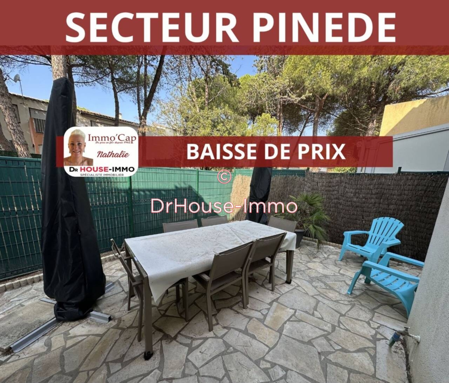 Maison 3 pièces de 41 m² - Cap d'Agde (34300)