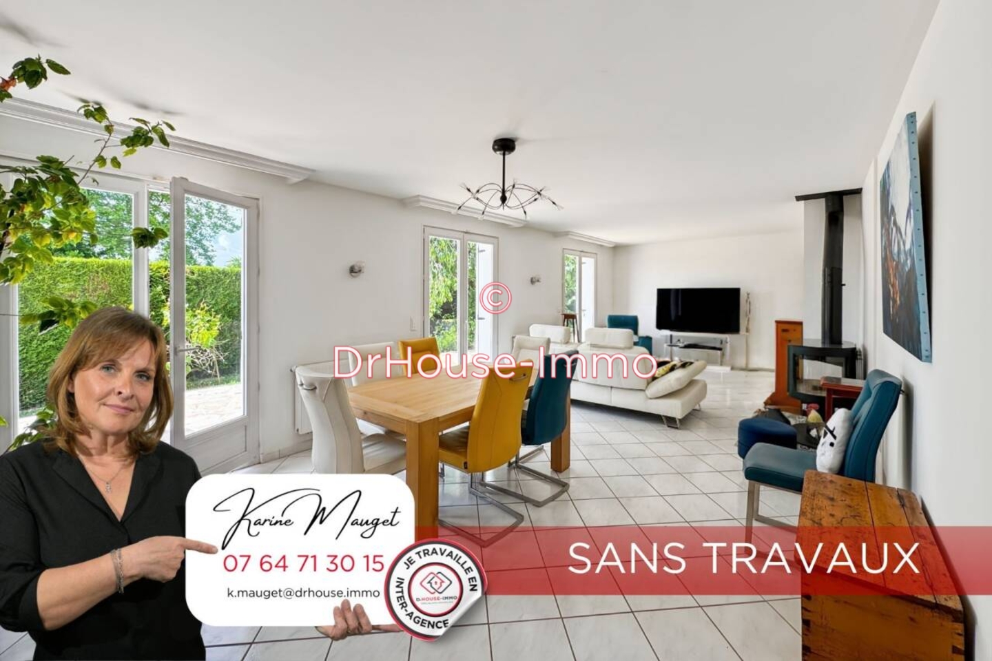 Maison 6 pièces de 160 m² - Rozay-en-Brie (77540)