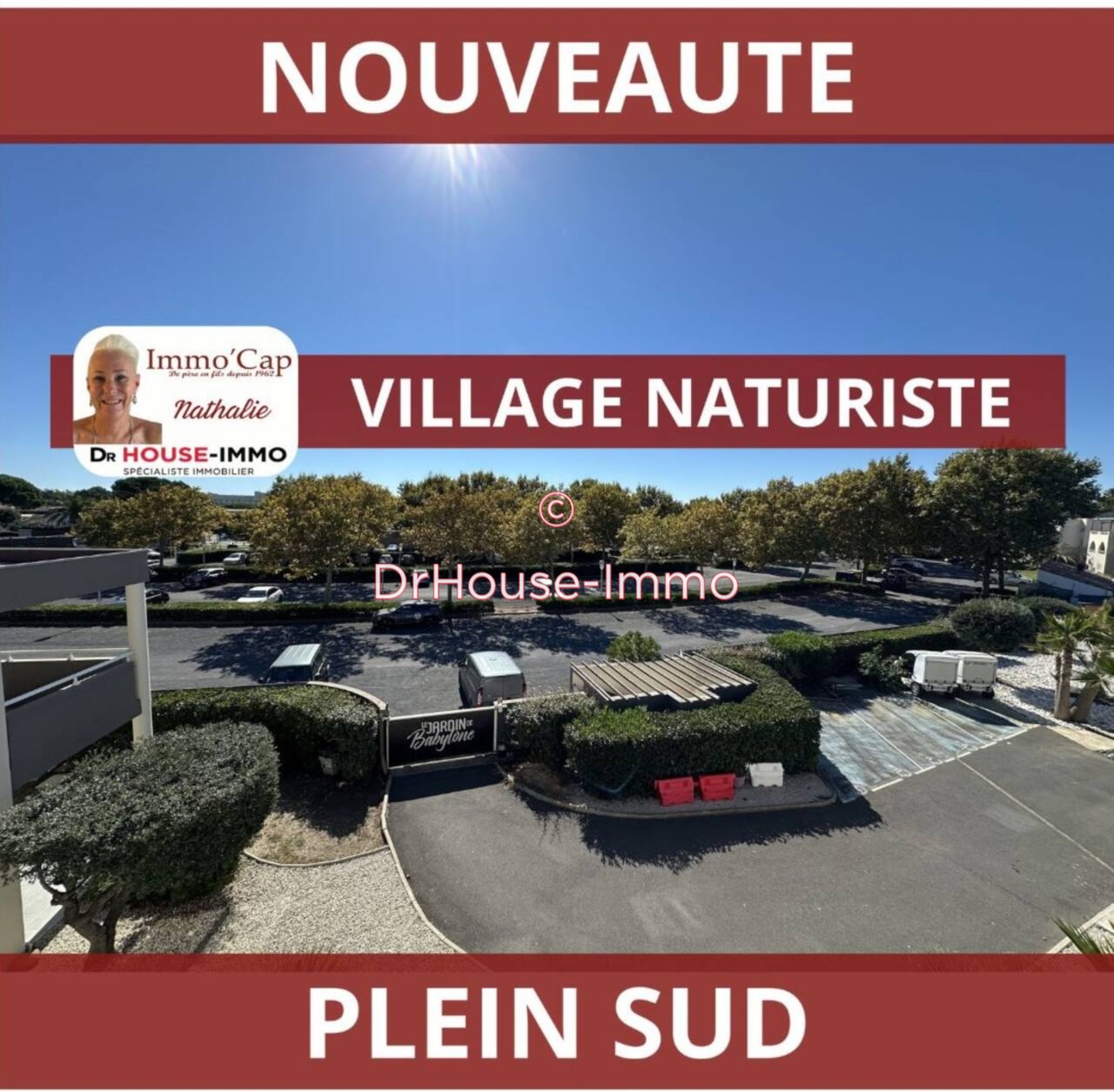Appartement 2 pièces de 31 m² - Cap d'Agde (34300)