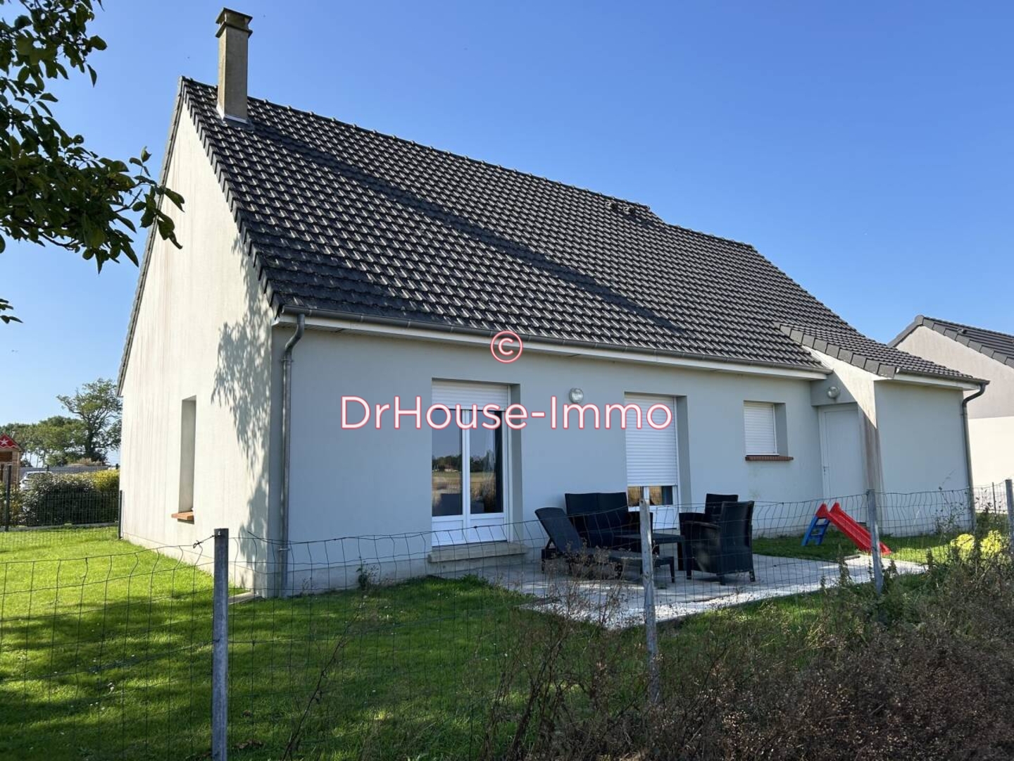 Maison 3 pièces de 80 m² - Petit-Caux (76630)