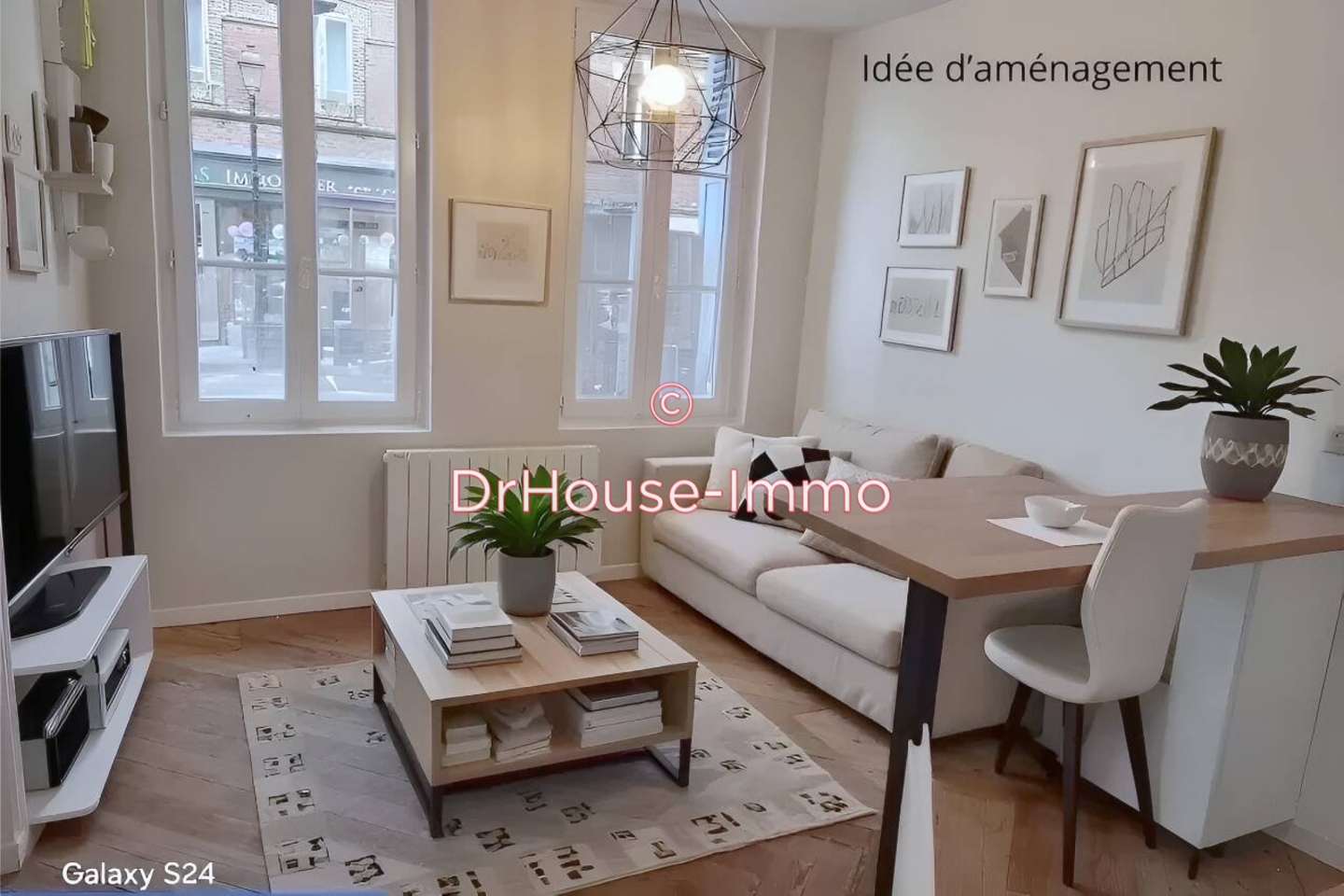 Appartement 2 pièces de 25 m² - Honfleur (14600)