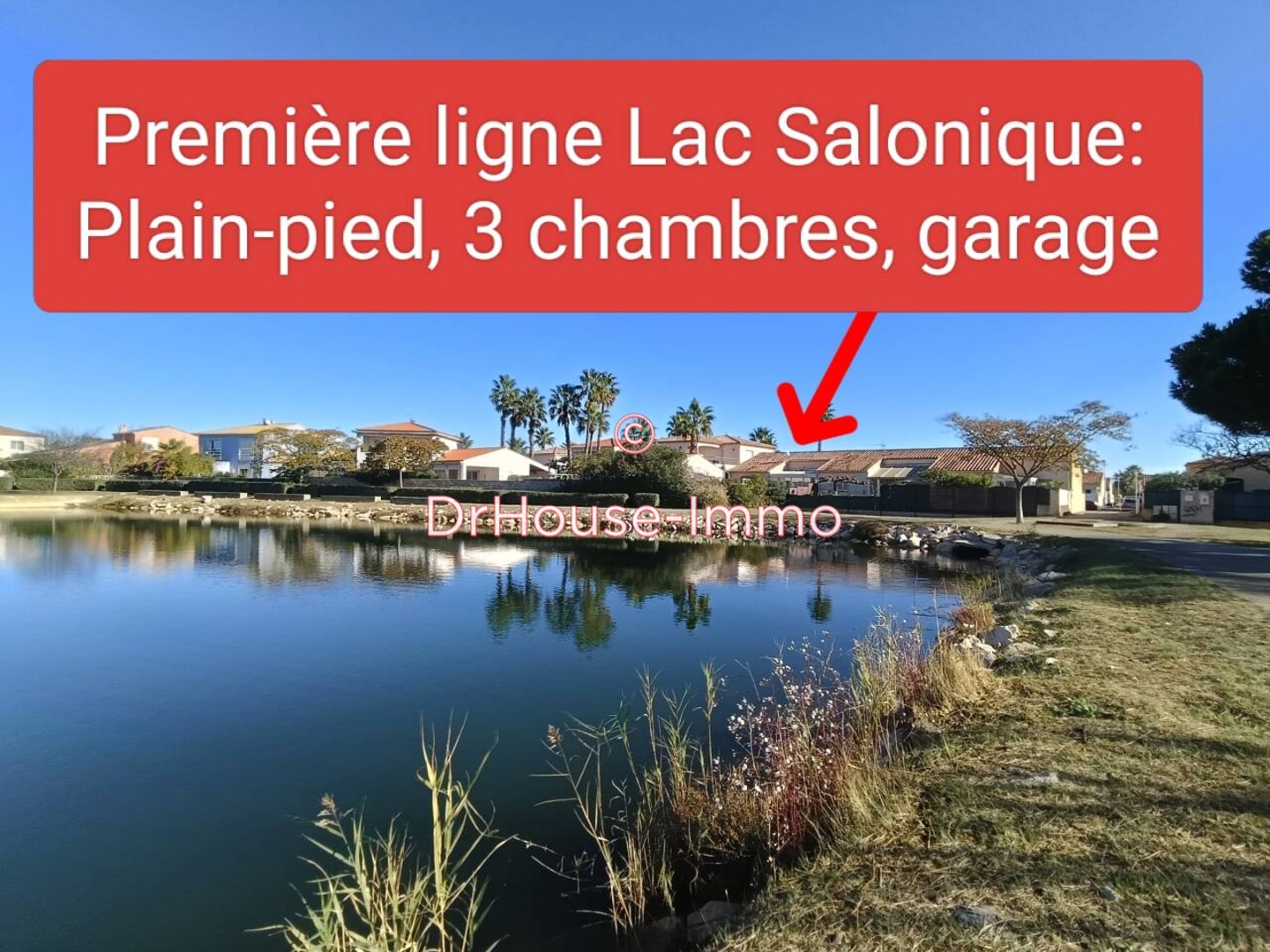 Maison 4 pièces de 91 m² - Le Grau-du-Roi (30240)