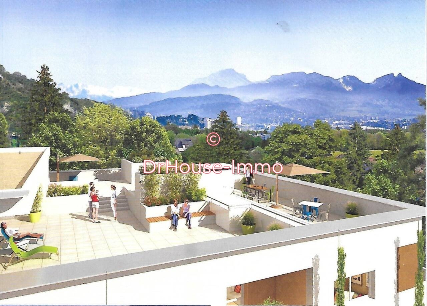 Appartement 4 pièces de 74 m² - Chambéry (73000)