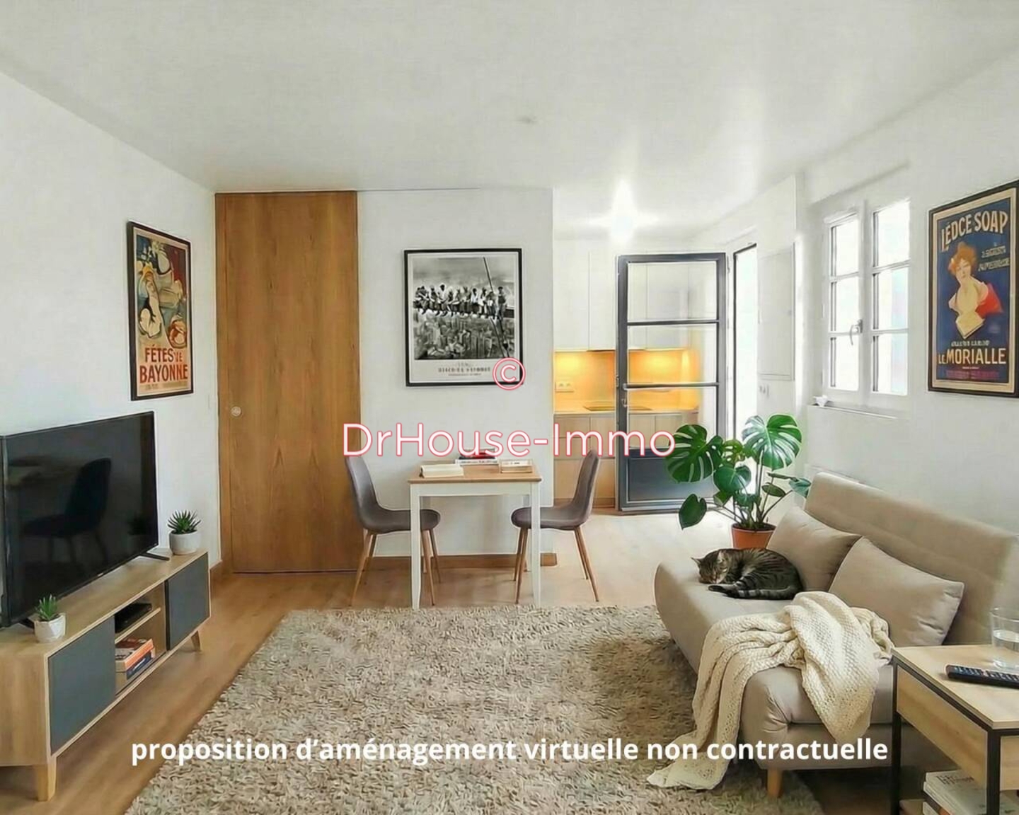 Appartement 1 pièce de 25 m² - Biarritz (64200)