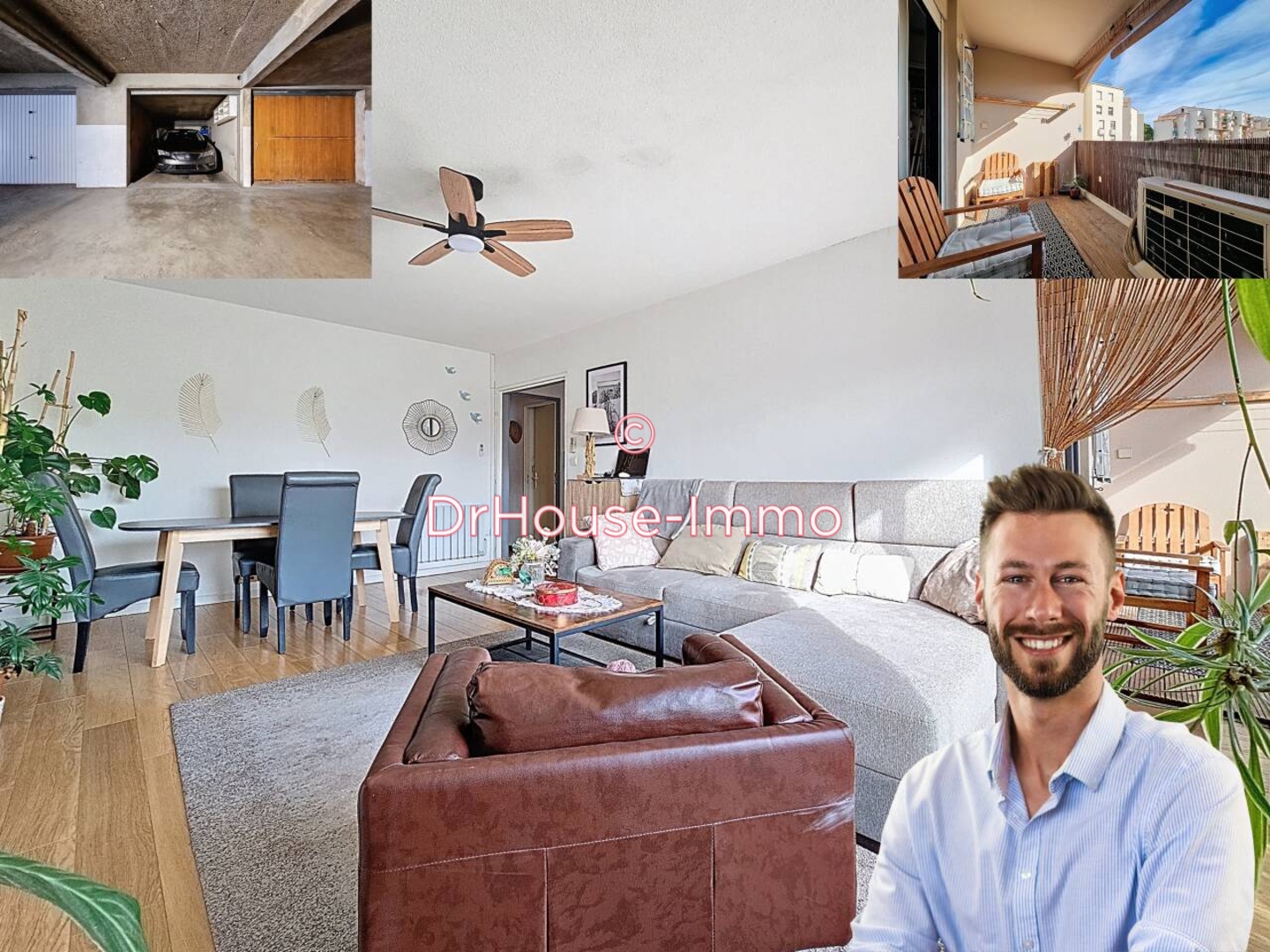 Appartement 3 pièces de 77 m² - Perpignan (66000)