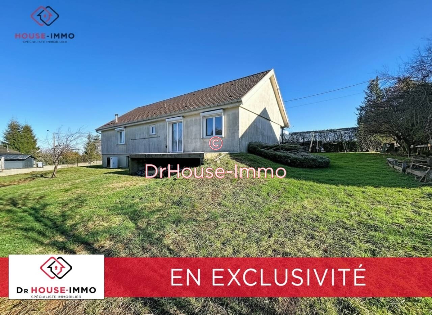Maison 5 pièces de 97 m² - Poids-de-Fiole (39570)