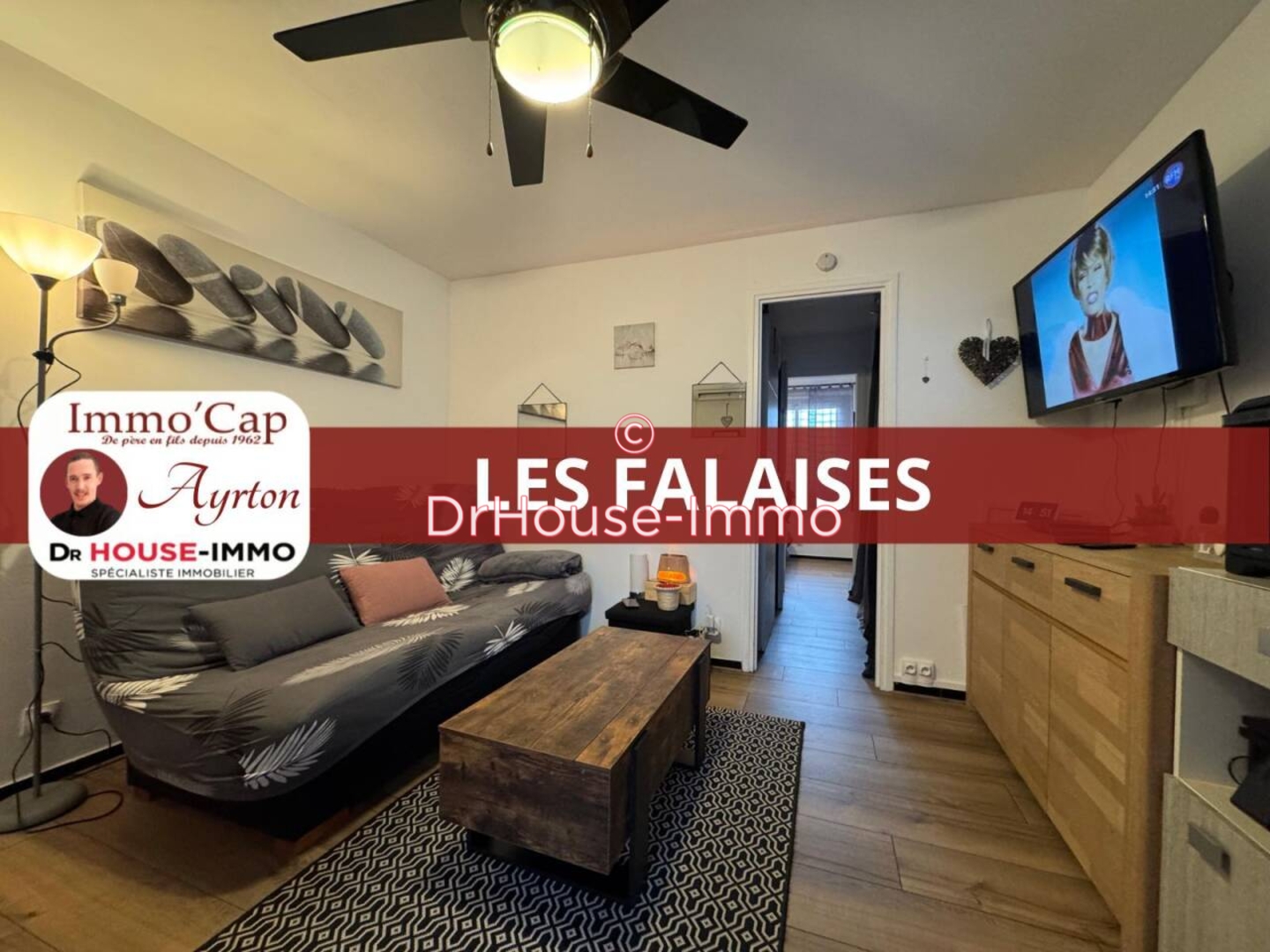 Appartement 2 pièces de 34 m² - Cap d'Agde (34300)