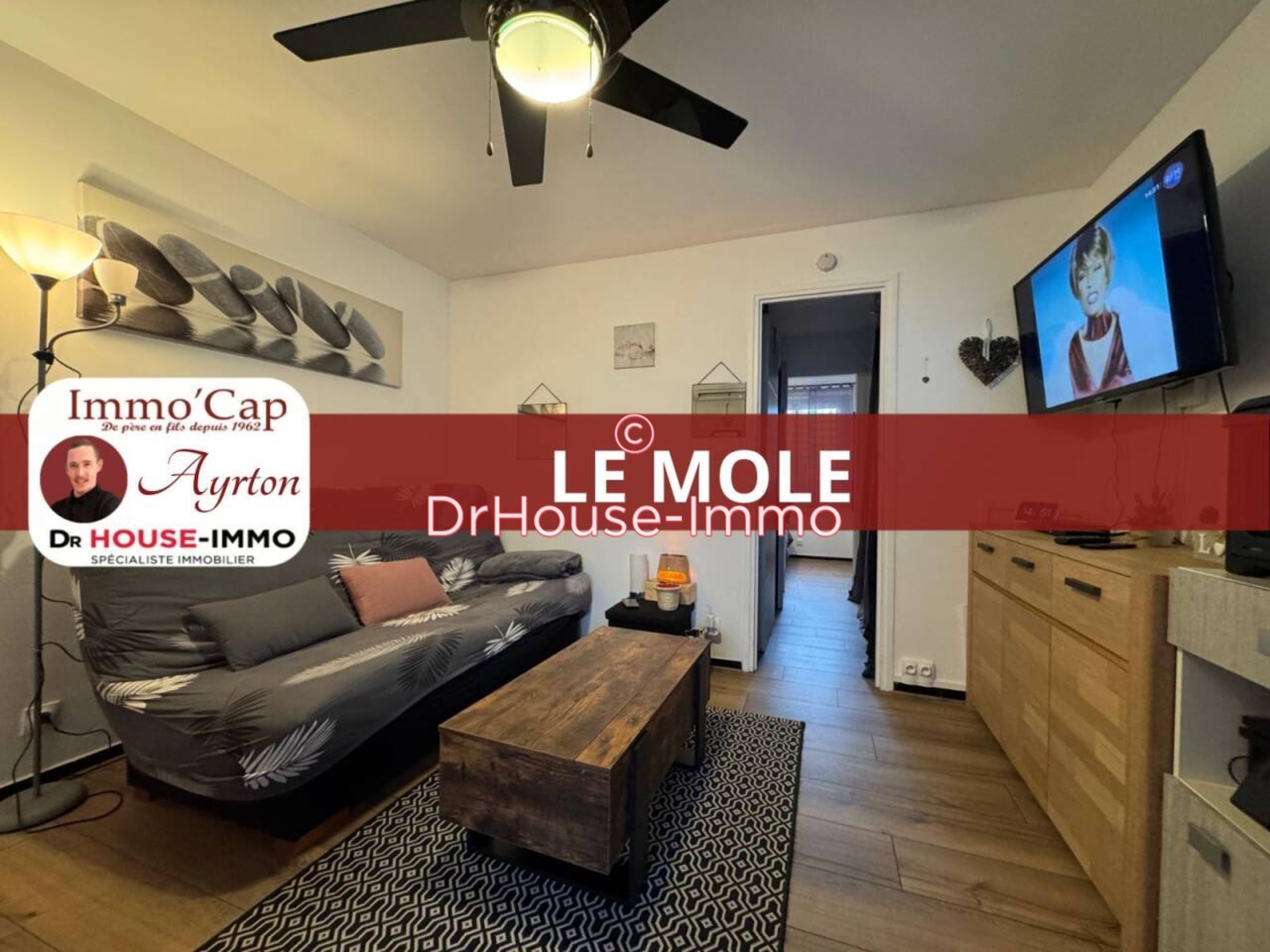 Appartement 2 pièces de 34 m² - Cap d'Agde (34300)