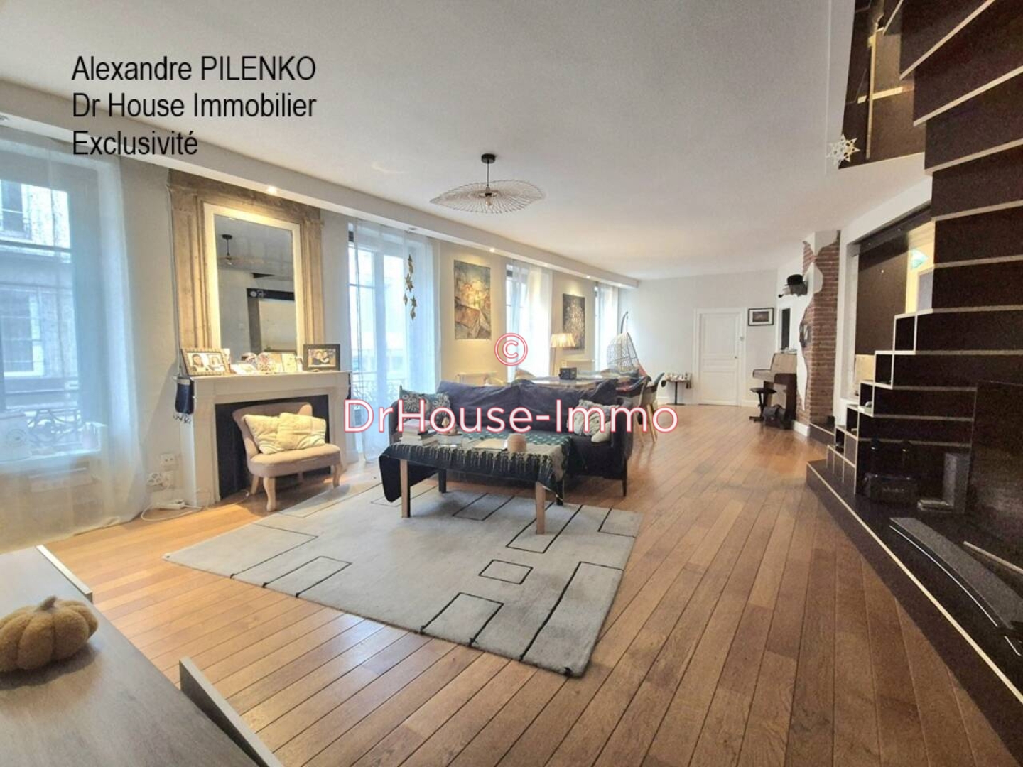 Appartement 6 pièces de 174 m² - Chalon-sur-Saône (71100)