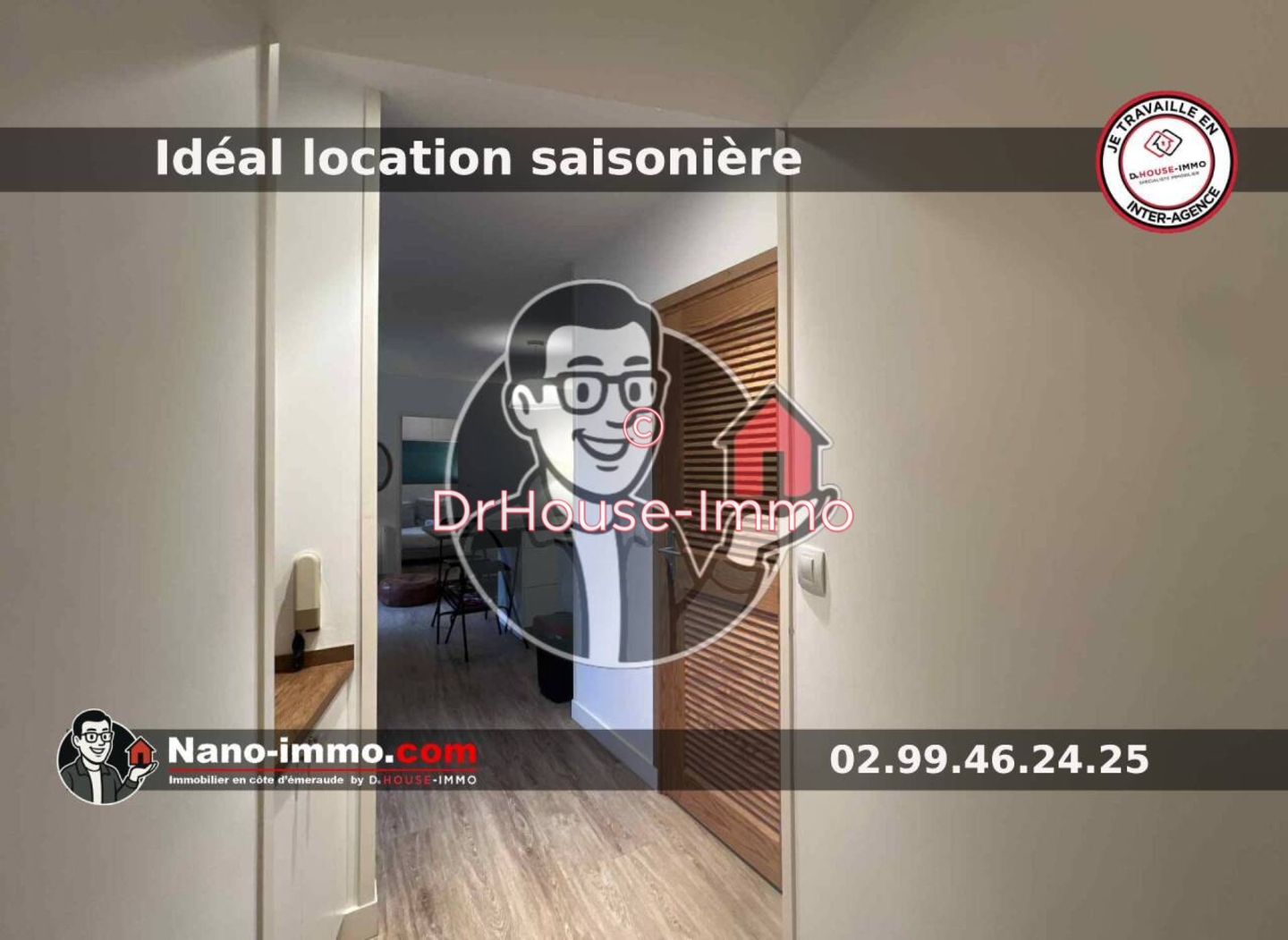 Appartement 2 pièces de 37 m² - Saint-Malo (35400)