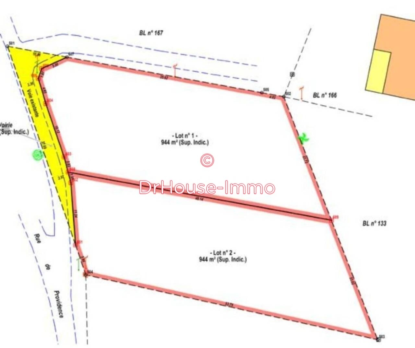 Terrain de 800 m² - Gosier (97190)