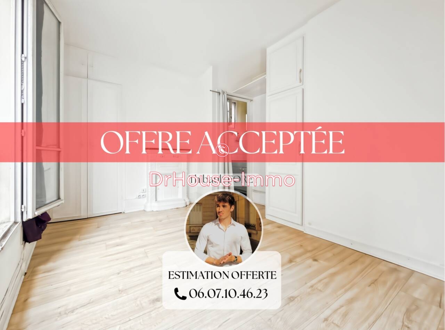 Appartement 1 pièce de 17 m² - Paris (75011)
