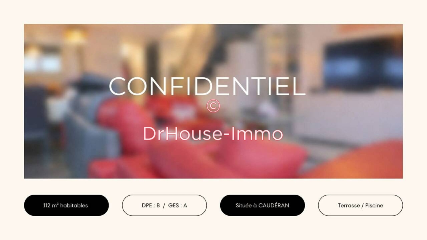 Maison 5 pièces de 112 m² - Bordeaux (33200)