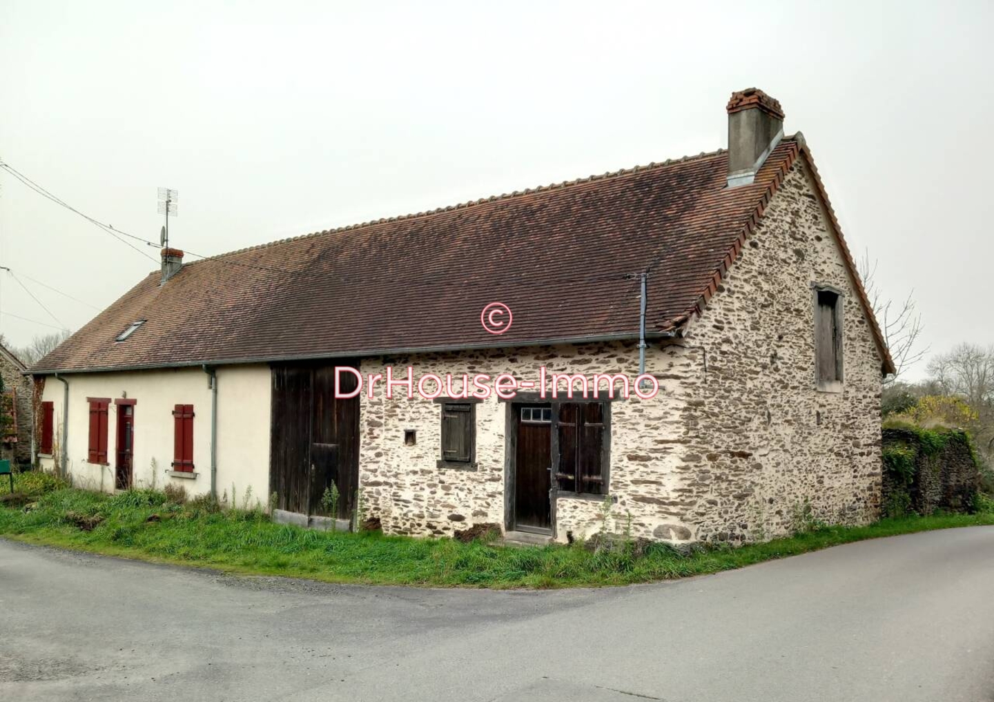 Maison 3 pièces de 80 m² - La Châtre-Langlin (36170)