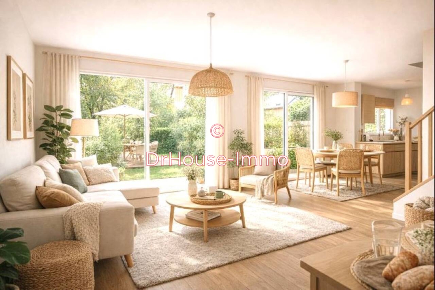 Maison 4 pièces de 98 m² - Décines-Charpieu (69150)