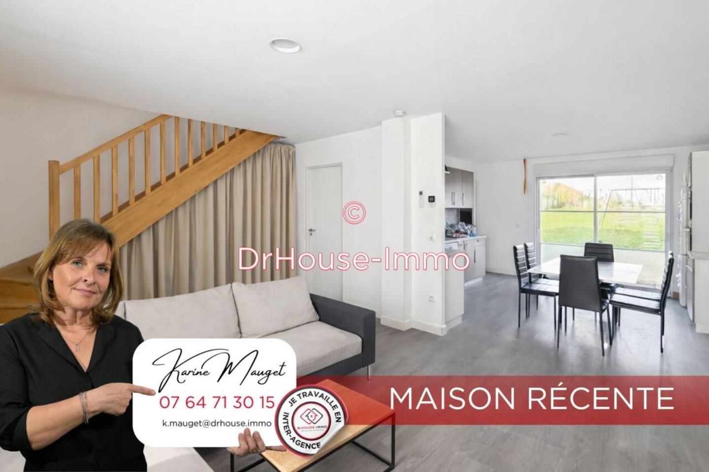 Maison 4 pièces de 90 m² - Lumigny-Nesles-Ormeaux (77540)