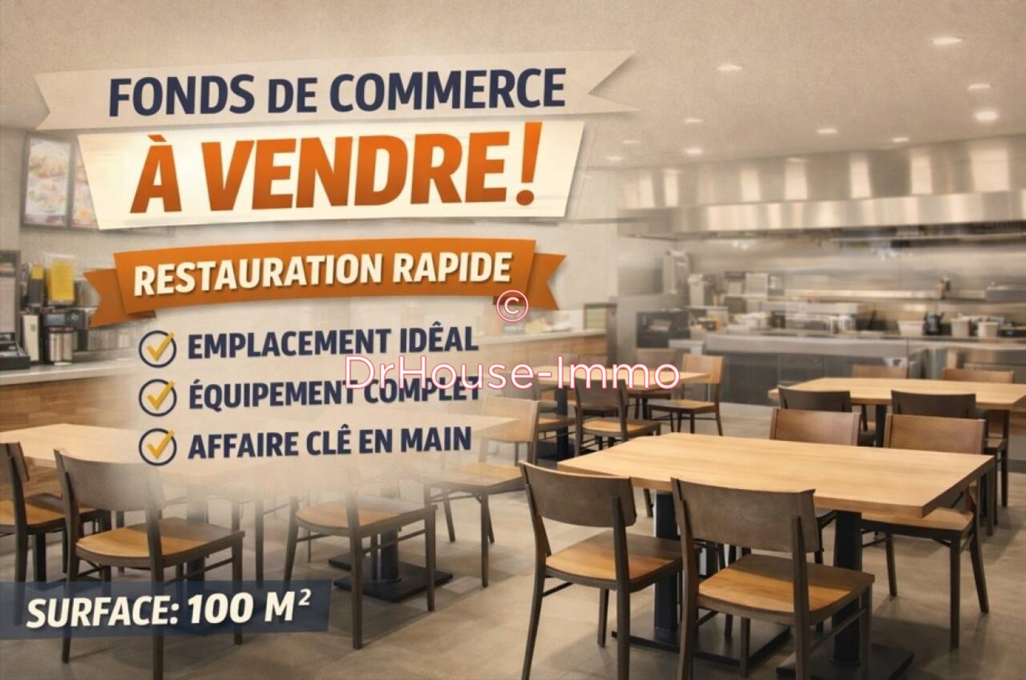 Commerce de 100 m² - Six-Fours-les-Plages (83140)