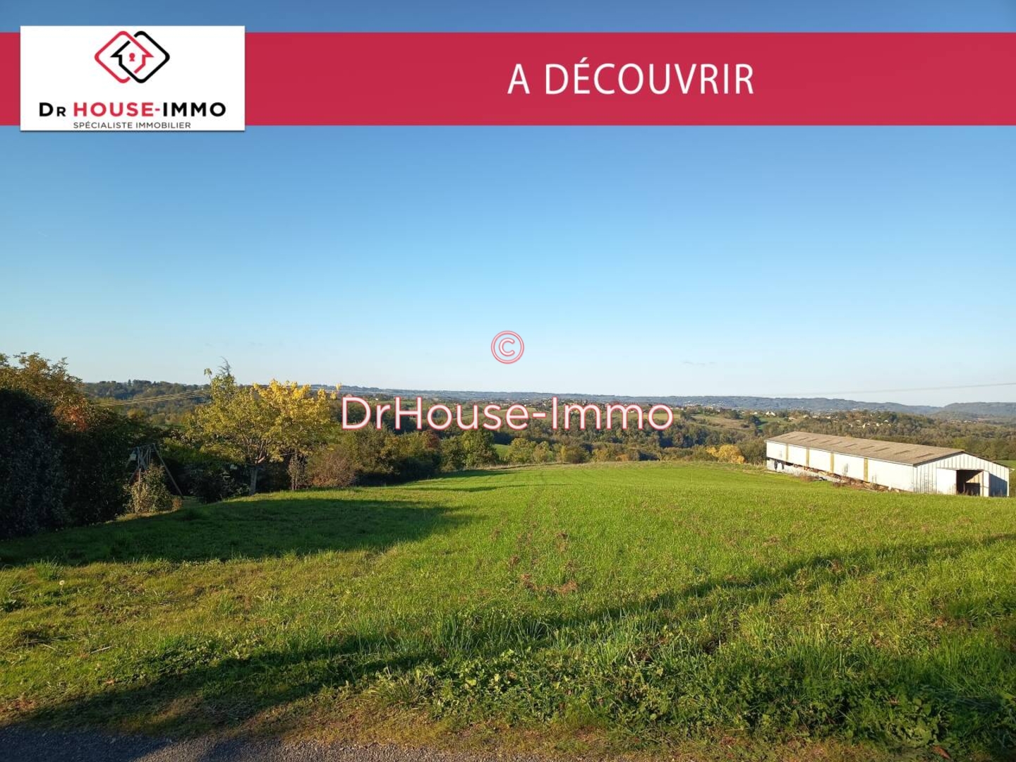 Terrain de 1 200 m² - Saint-Cyprien (19130)