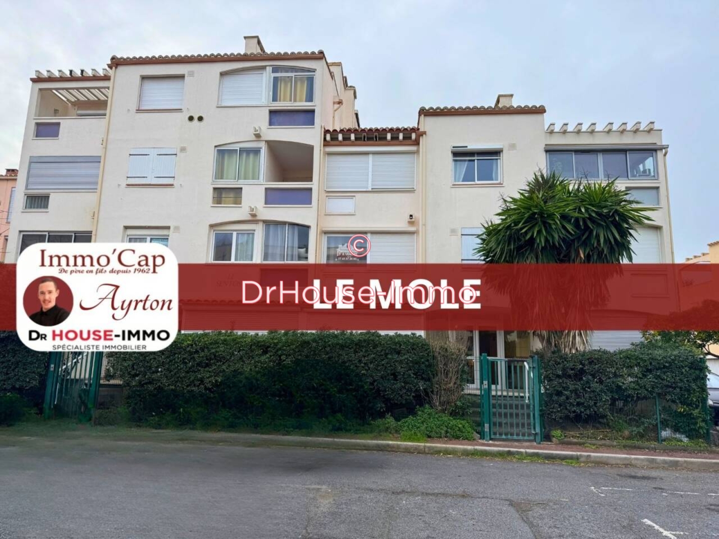 Appartement 1 pièce de 24 m² - Cap d'Agde (34300)
