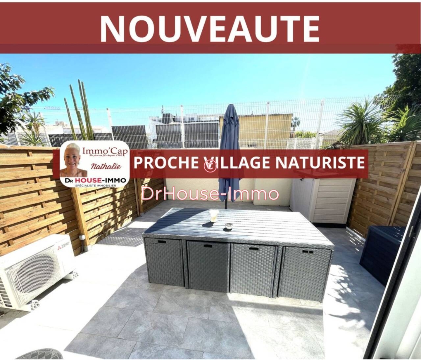 Appartement 2 pièces de 21 m² - Cap d'Agde (34300)