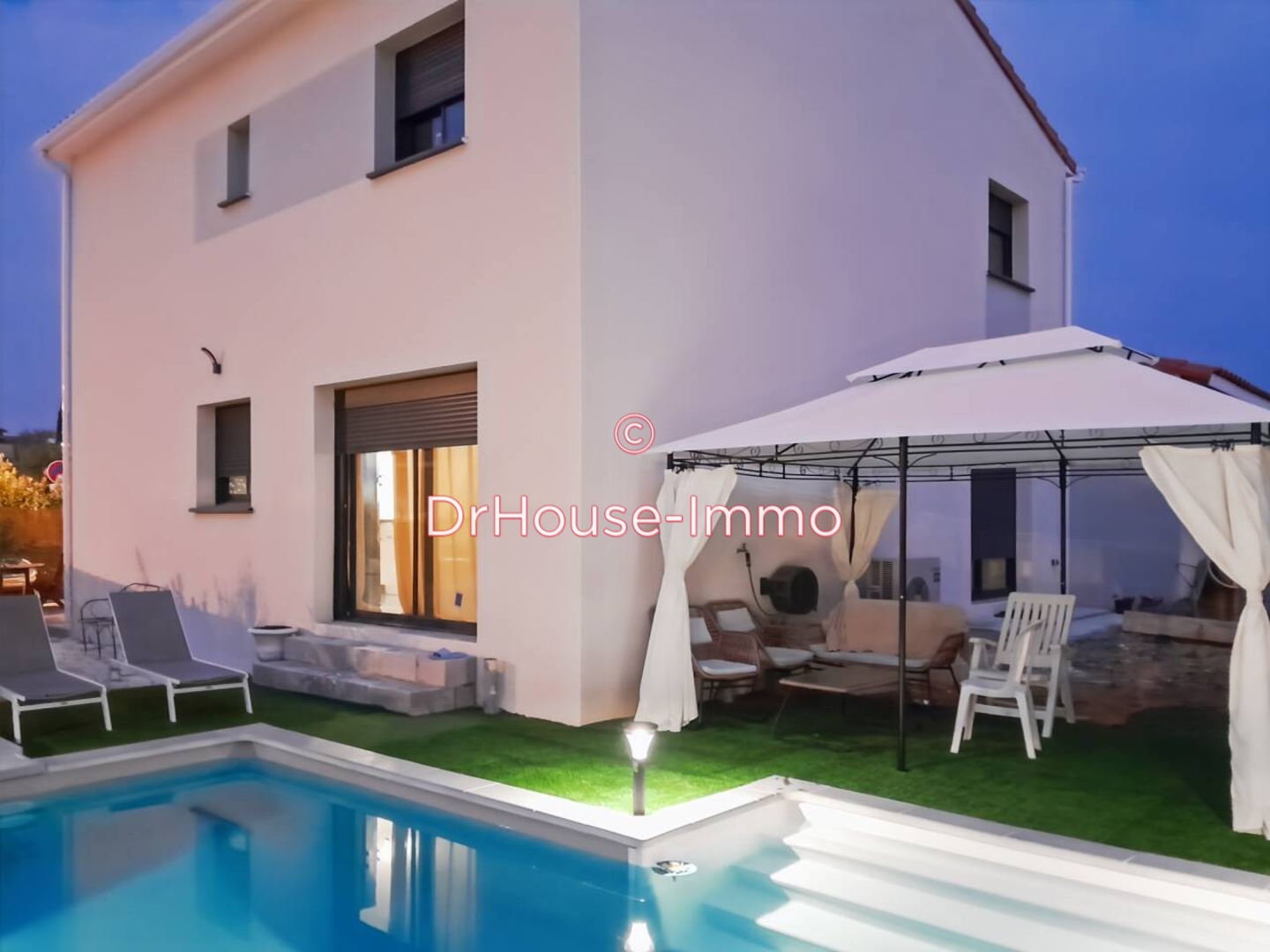 Maison 6 pièces de 129 m² - Nissan-lez-Enserune (34440)